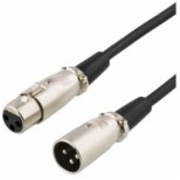Deltaco Audio cable XLR 3m black aksesuārs XLR-103