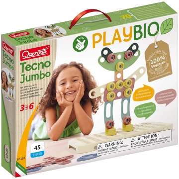 Konstruktors Quercetti Tecno Jumbo Bio 86165, 45 g