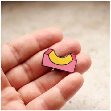Miniramp pin by Coven rollerskate Coven Roller Ska
