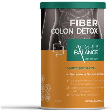 ACORUS BALANCE Fiber Colon Detox šķiedrvielu kompl
