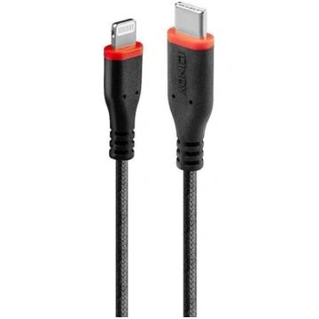 Lindy 0.5m Reinforced USB Type C to Lightning Cabl