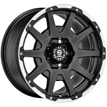 Sparco Sparco Dakar Matt Black Lip Polished+Rivets