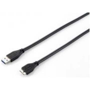 EQUIP 128397 USB-A / Micro USB 1.8m Black vads 128