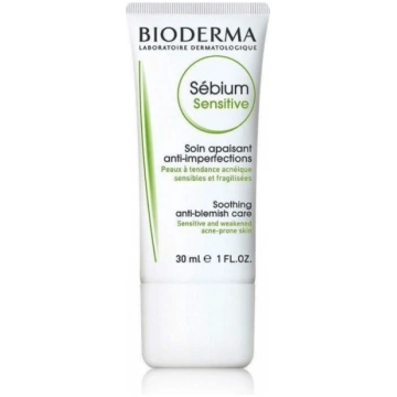 Bioderma Sebium Sensitive Nomierinošs sejas krēms 