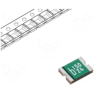 Fuse: PTC polymer | 1.5A | Imax: 100A | SMD | 0ZCG