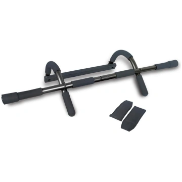 Liveup Doorstep Chin-Up Bar With Arm Straps pievil