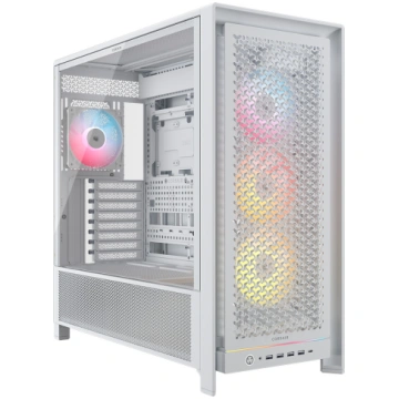 Datora korpuss Corsair Frame 5000D RS ARGB, balta 