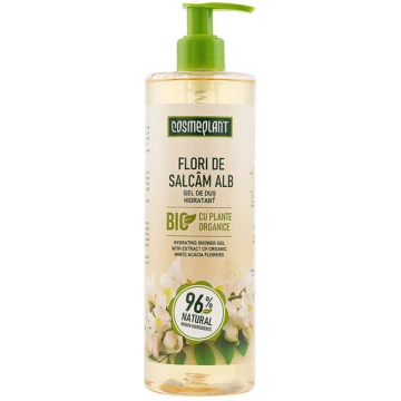 COSMEPLANT Mitrinošs dušas gēls ar bioloģisku balt