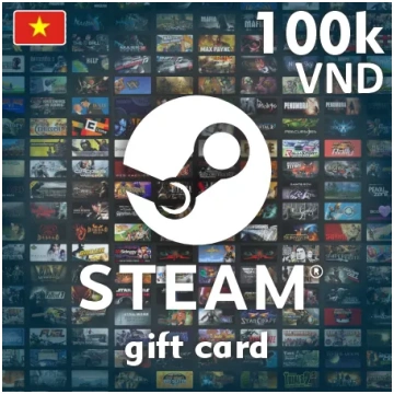 Steam Wallet dāvanu karte 100000 VND - Steam atslē