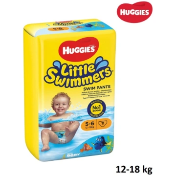 Autiņbiksītes peldēšanai - Huggies Large (12-18 kg