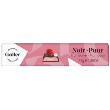 Šokolādes batoniņš Galler Dark Raspberry, 44 g Cho