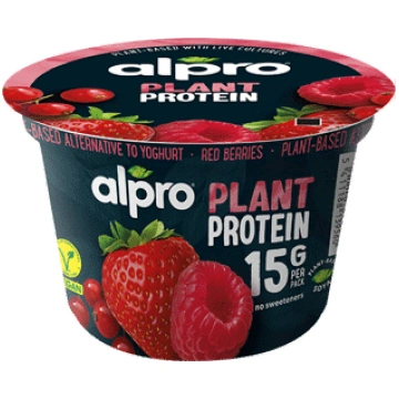 Sojas deserts ALPRO ar sarkanajām ogām 200g