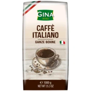 Gina Originale Coffee Italiano - izcila Itāļu pupi