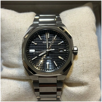 Seiko Astron Titane Solar Black ciparnīcas komplek
