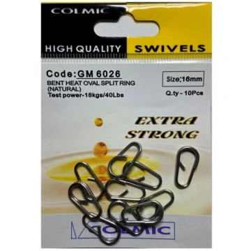 Bent Heat Oval Split Ring GM 6026