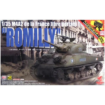 Sherman M4A2 de la France Libre Portant l'ins