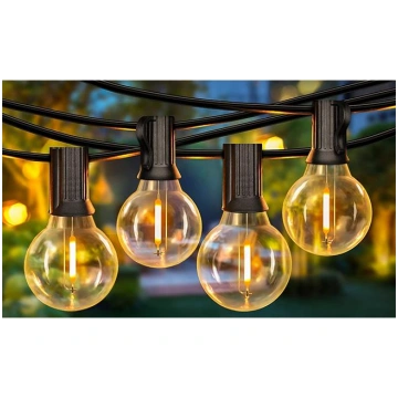 Spuldzīšu virtene 24V 10m + 15x E12 LED spuldzes 1