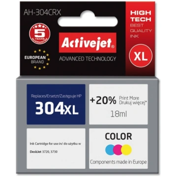 Activejet AH-304CRX Ink (replacement for HP 304XL 