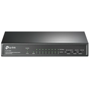 TP-Link TL-SF1009P tīkla pārslēgs Nepārvaldīts Fas