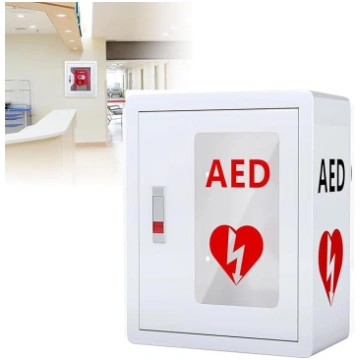 AED skapja sienas defibrilatora glabāšanas kaste M