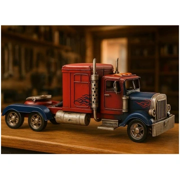 Camion americano d'epoca Colore Rosso Modelli
