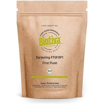 Darjeeling First Flush FTGFOP1 250 g Bioloģiskais 