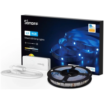 SONOFF L3 - 5M RGB Smart LED WIFi gudrās led lente