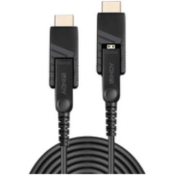 LINDY Micro-HDMI Fibre Optic Hybrid 18G Kabel 10m 