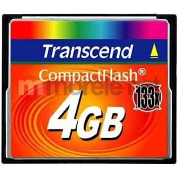 Karta Transcend 133x Compact Flash 4 GB (TS4GCF133