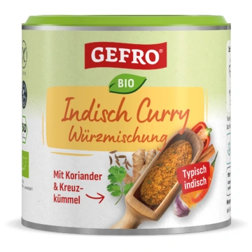 Bezglutēna BIO Indijas Karijs (100g) GEFRO, Vācija