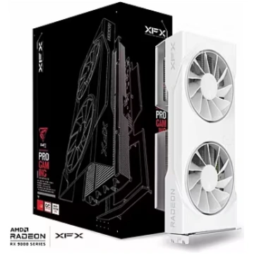 XFX Radeon RX 9060 XT, 8GB GDDR6, OC White Gaming 