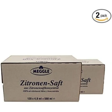 Meggle citronu sula 120 x 4,9 ml, 2 iepakojumi ANE