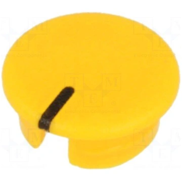 Cap | ABS | yellow | push-in | Pointer: black | Ap