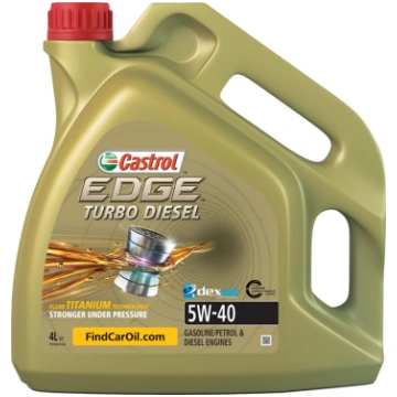 ENGINE OIL CASTROL EDGE TIT TD 5W40 4L 313263 (200