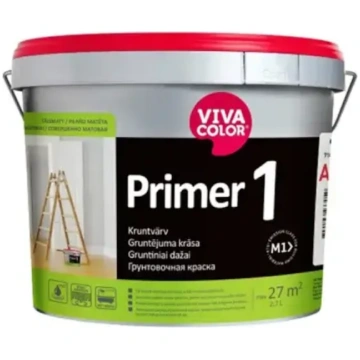 Vivacolor Primer1 gruntskrāsa sienām un griestiem 