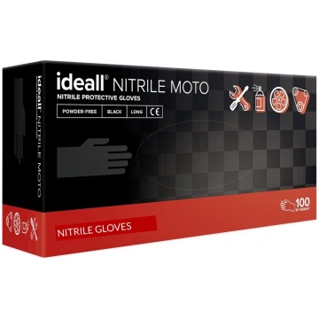 ideall® nitrile moto, Nitrila cimdi, N100