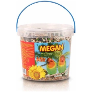 Barība vidēja izmēra papagaiļiem Megan, 650 g