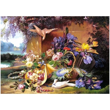 Puzle Castorland Elegant Still Life With Flowers 2