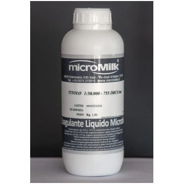 Mikrobiālais renīns šķidrā veidā (enzīms) 1kg sier