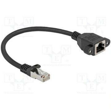 Extender Ethernet; S/FTP; Cat 6a; RJ45 socket,RJ45