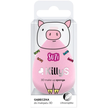 Killys_3d Make Up Sponge Ultra Soft Gąbeczka Dekor