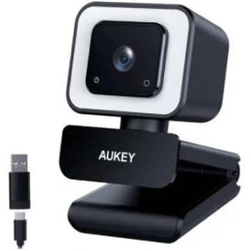 Aukey PC-LM6 Stream Series With Ring Light Full HD