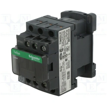 Contactor: 3-pole; NO x3; Auxiliary contacts: NO +
