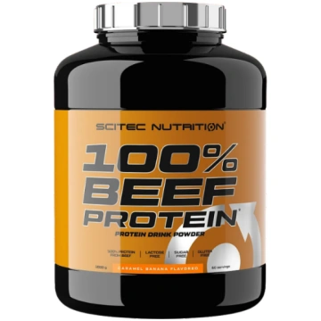 100% Beef Protein 1800 g Scitec Caramel-Banana