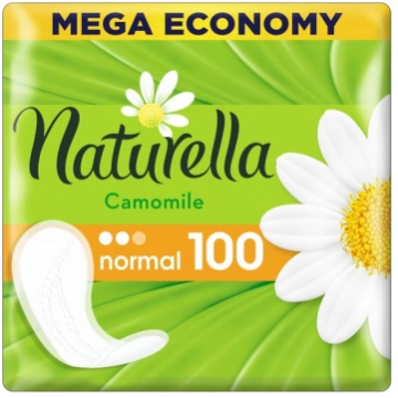 Higiēnas ieliktņi Naturella Light Camomile, 100 ga