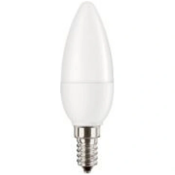 LED spuldze 4,9W (40W) B35 E14 WW FR ND 470lm 2700