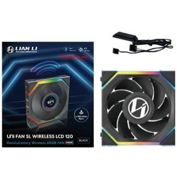 Lian Li UNI FAN SL Wireless LCD 120 Reverse Blade 
