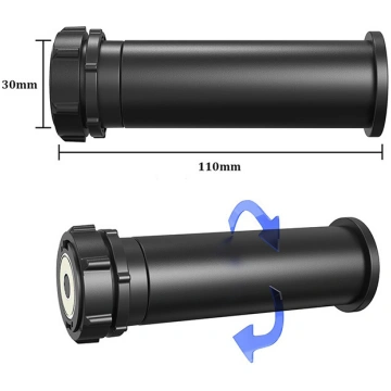 3D printeru izejmateriāla spoles rotējošs turētājs