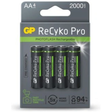 GP Battery (AA) Uzlādējamas baterijas RECYKO+ Pro