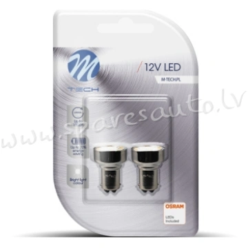 LB108W - Blister 2x LED L108W - BAY15d 19xSMD2835